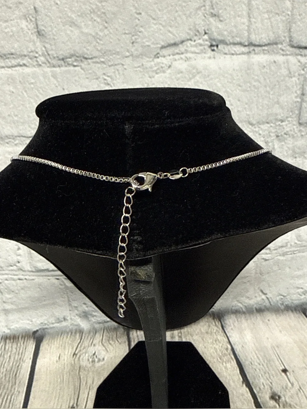 Bella Luce CZ Crystal Dog Tag Necklace - Picture 8 of 9